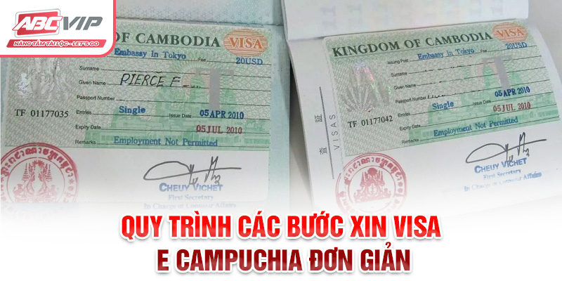 Chia Sẻ Cách Xin Visa E Campuchia Và Cập Nhật Mới Nhất 2024 3 Quy trình các bước xin visa E Campuchia đơn giản